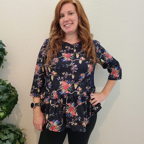 Maison Jules Owl 🦉 Patterned Blouse - Picture 12 of 12